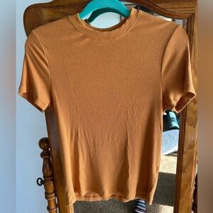 Prana Ribbed Short Sleeve Tee